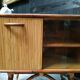 Meuble bar vintage en bambou