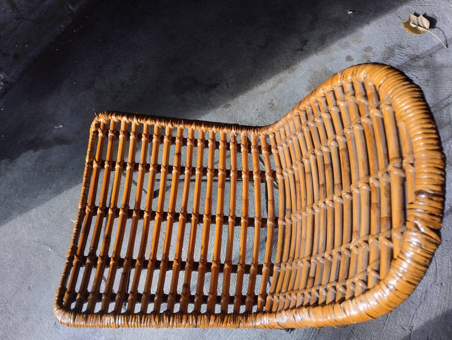 Rattan bar stool
