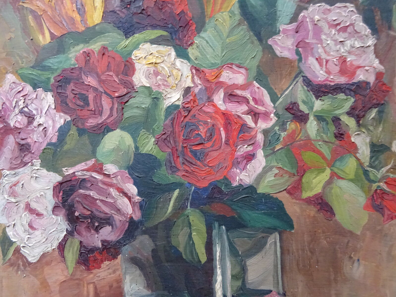 Oak trumeau 78 x 178