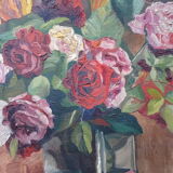 Oak trumeau 78 x 178