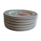 13 antique DDP France plates, 1950s-60s