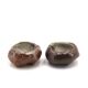 Shaped stoneware salt shakers, free form, 1970s ceramic.