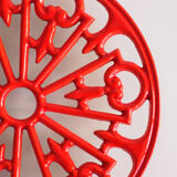 Red cast iron flat