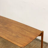 Mid Century Modern Teak Coffee Table by Hartmut Lohmeyer, Side table or Sofa table, 1950s