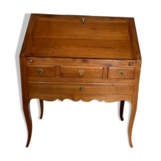 Bureau de pente, style Louis XV