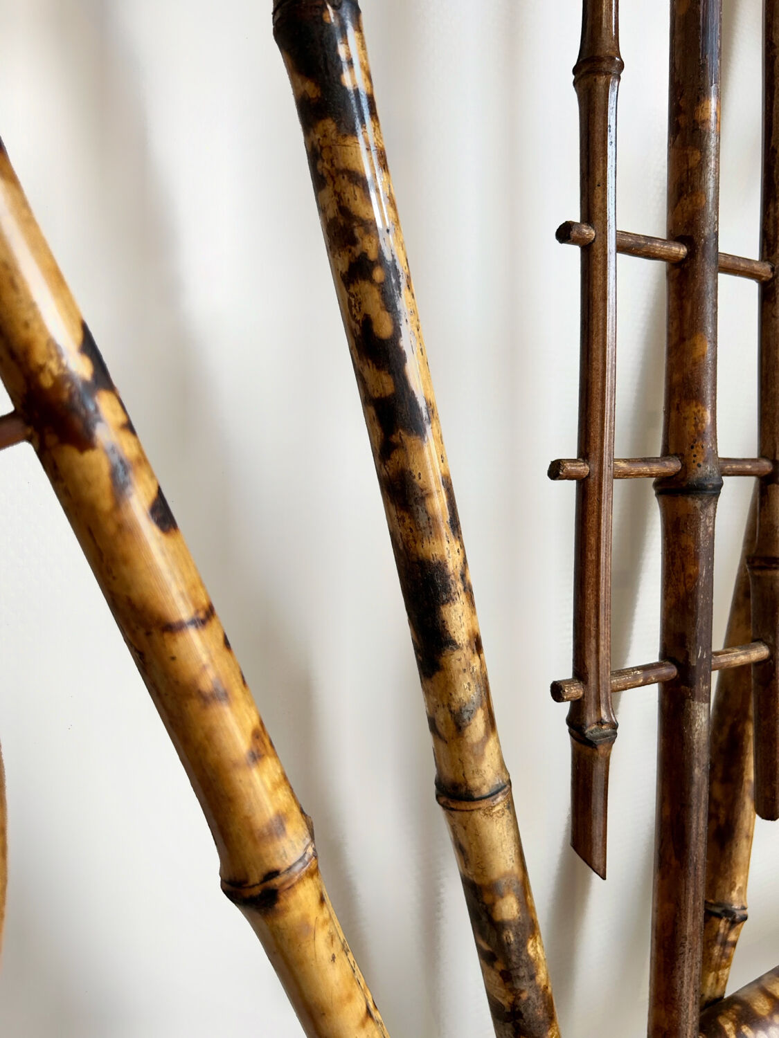 1930s bamboo coat rack