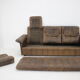 1980s De Sede Brown Leather Sofa, Switzerland