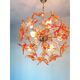 Glass chandelier