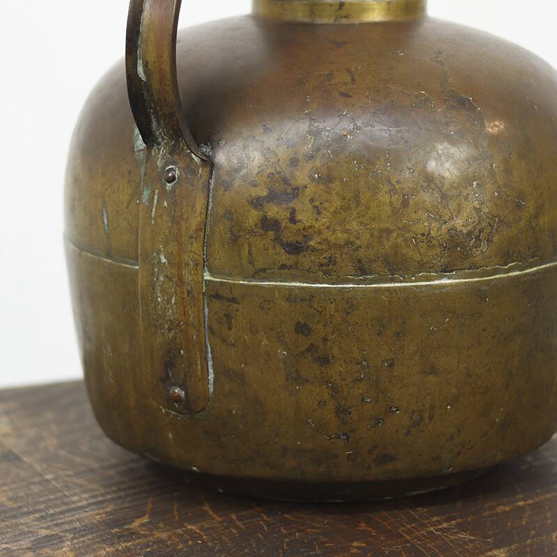 Early 19th century Antique copper milk can