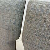 Nesting walnut chairs, Sauder designare, 1960s, USA