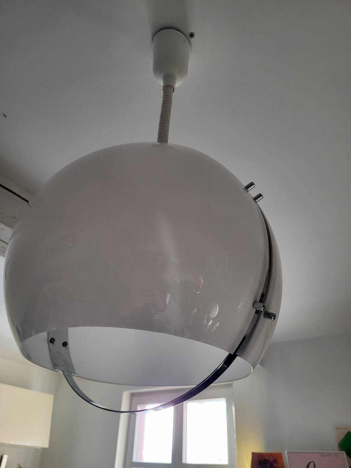 Vintage Harvey Guzzini pendant light