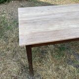 Oak farmhouse table
