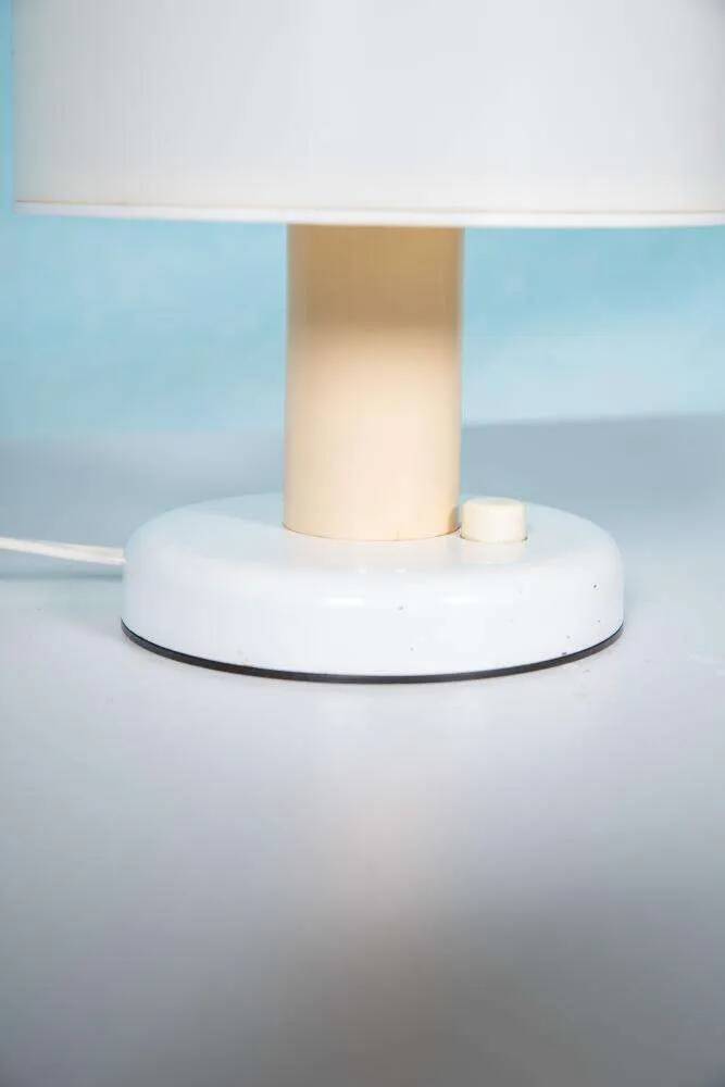 Mushroom table lamp, space age design, Italian 1970s.