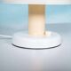 Mushroom table lamp, space age design, Italian 1970s.