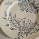 Lot De 9 Assiettes Plates Terre De Fer