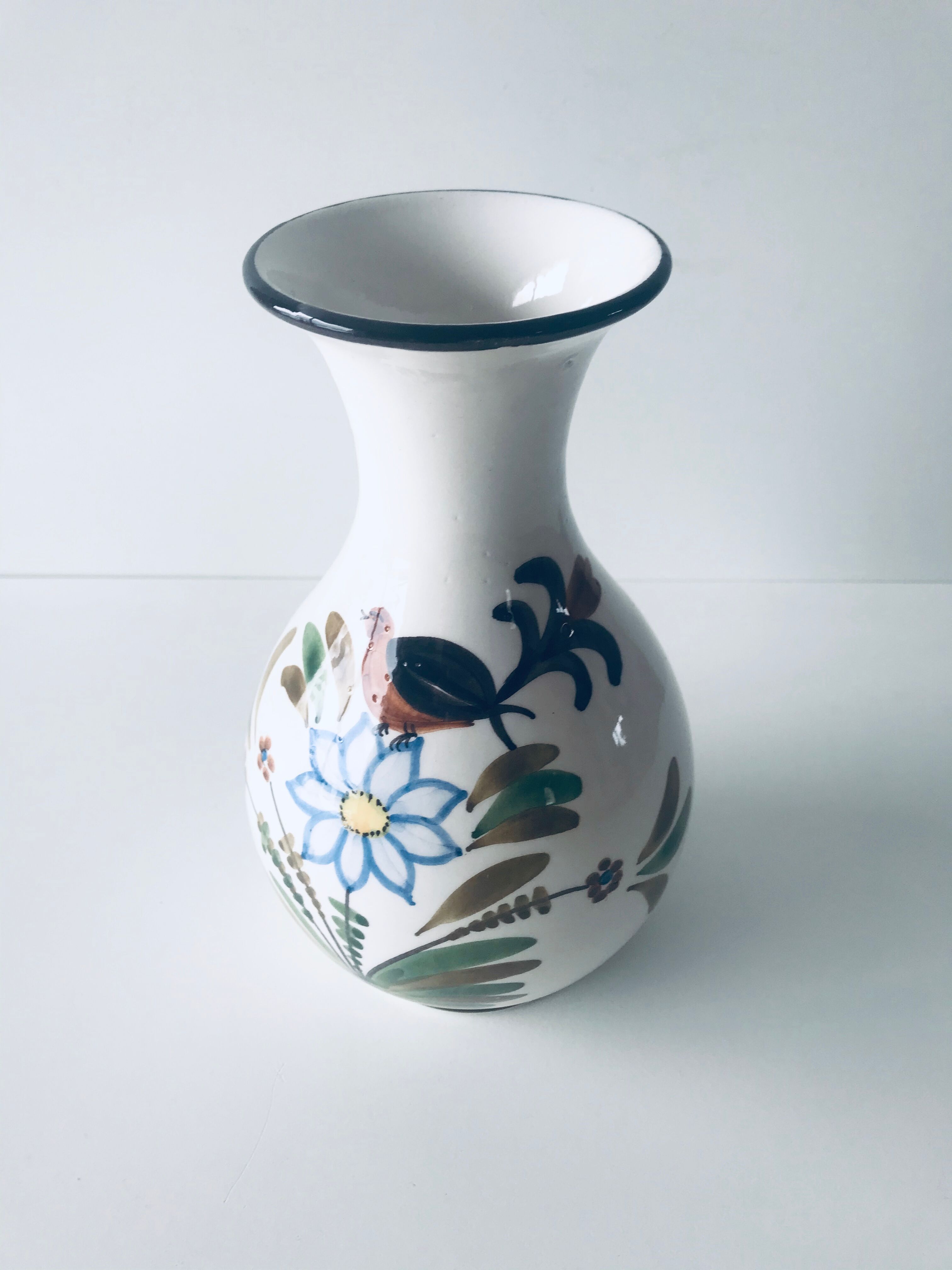 Italian vase floral decoration