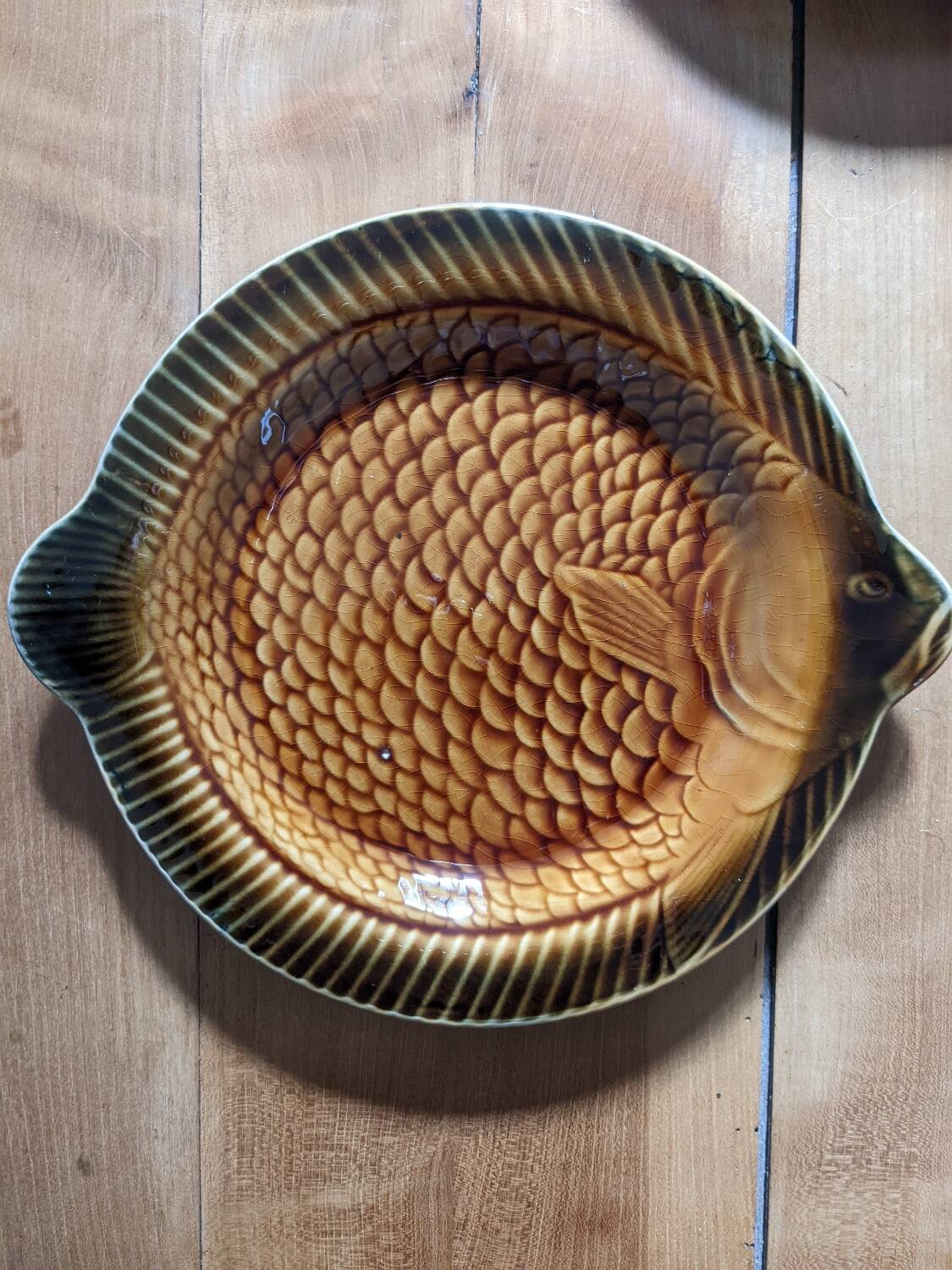 Sarreguemines fish plates and dishes