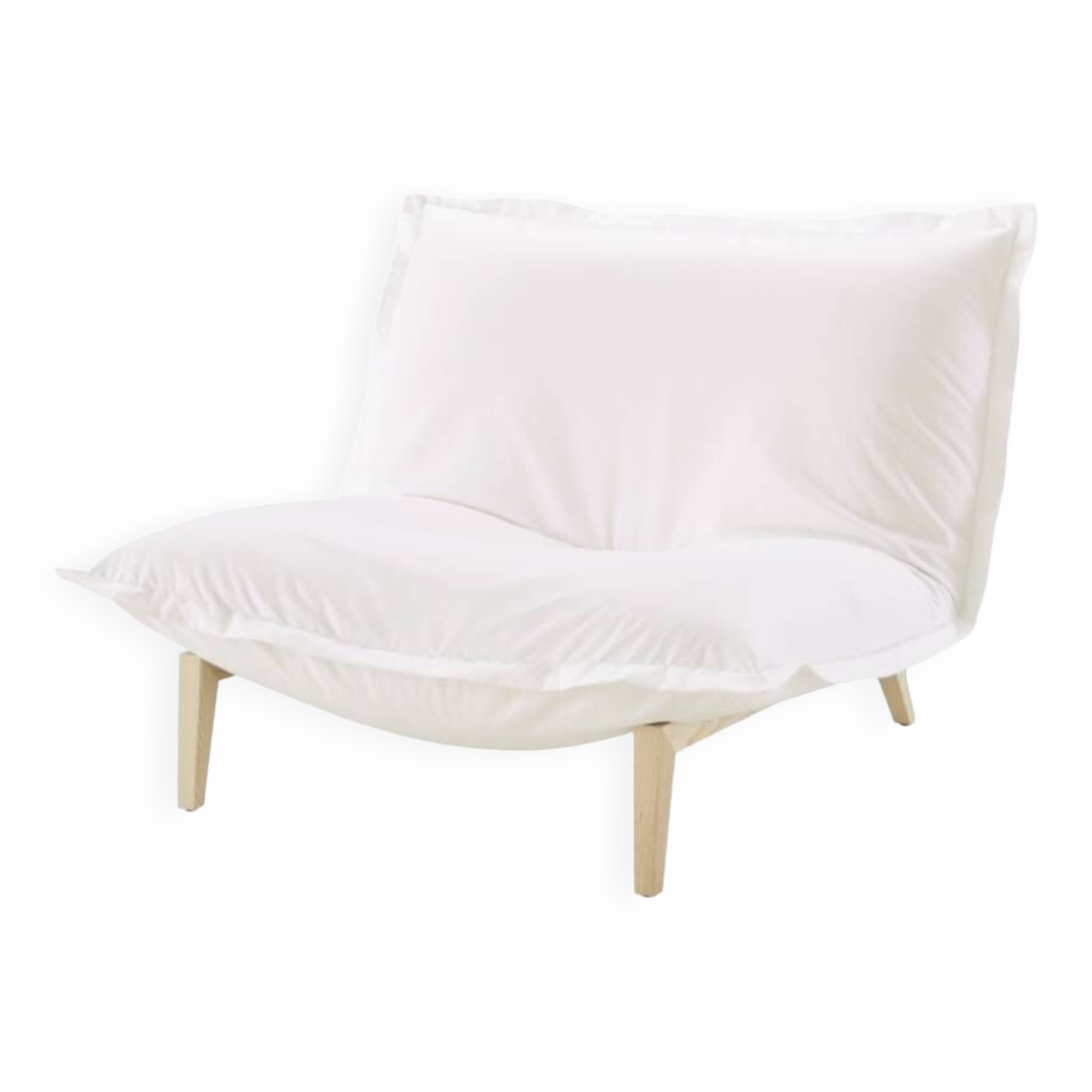 Fabric armchair by Cinna