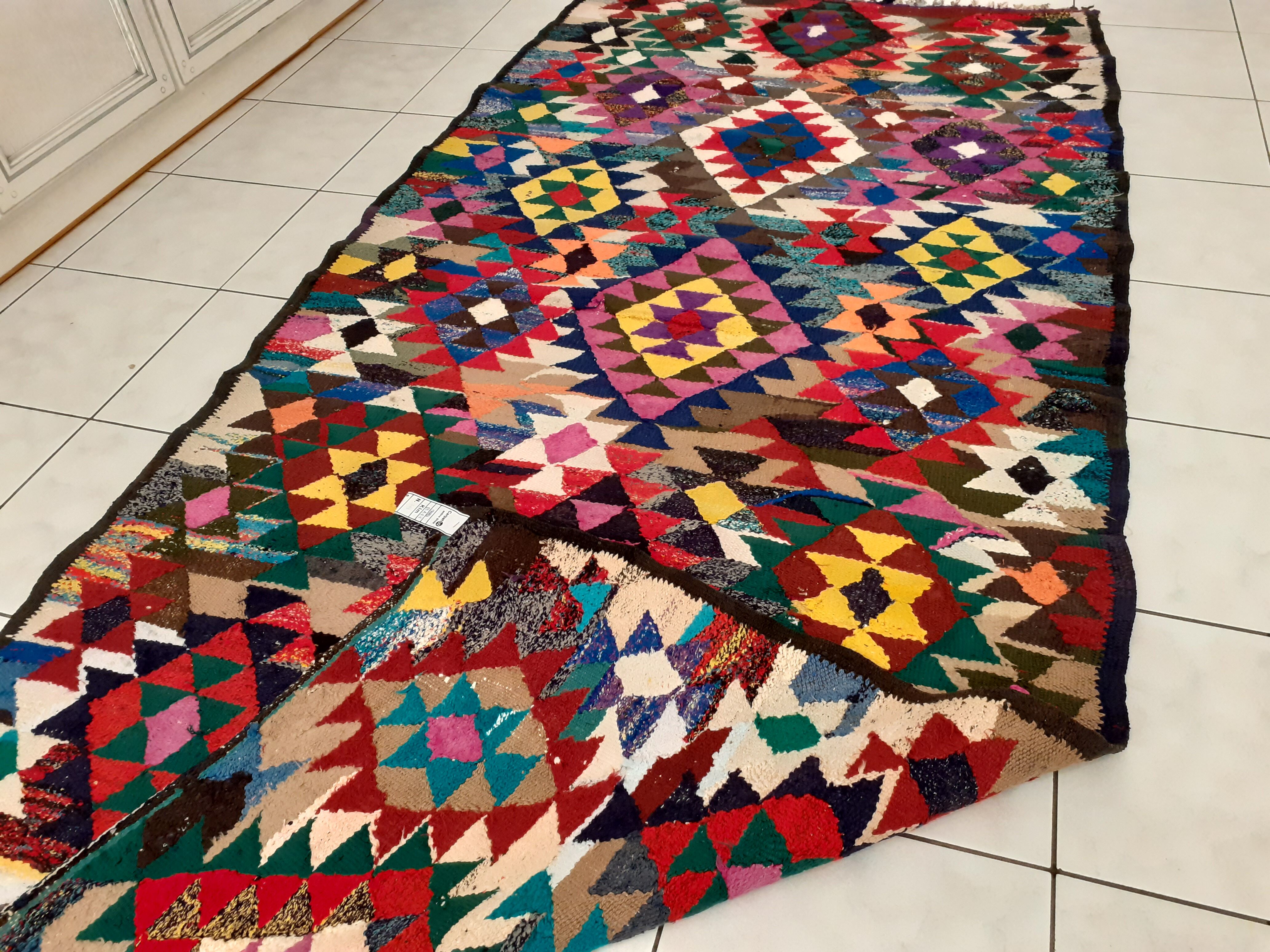 Handmade Persian Kilim 275x121
