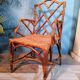 Bamboo armchair & canning 1900s