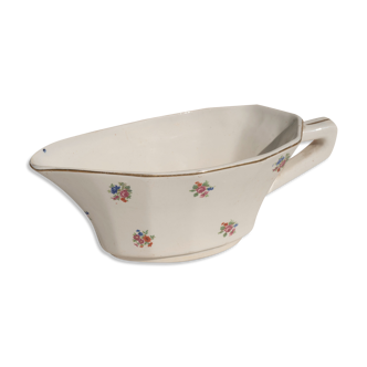 Flower saucière Digoin Sarreguemine