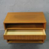 Mid -Century Teak Mobile Two-Sided Cabinet from WR, 1970s.