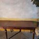 Large Louis XVI style mahogany table