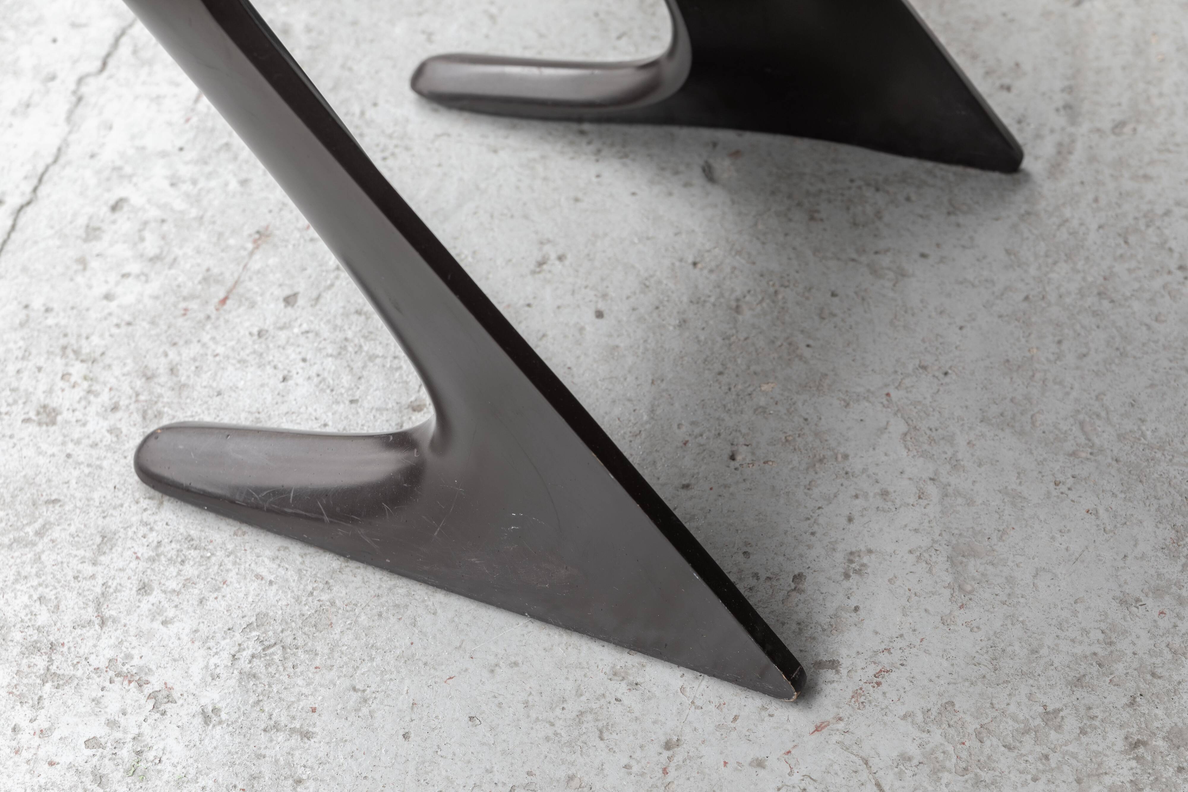 Dining chairs ‘Z-chair’ by Ernst Moeckl