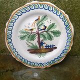 Plate of Nevers XVlll siecle