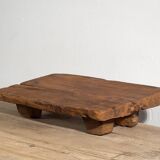 Ancienne table en bois massif (c.1920)
