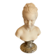 Buste femme en albâtre