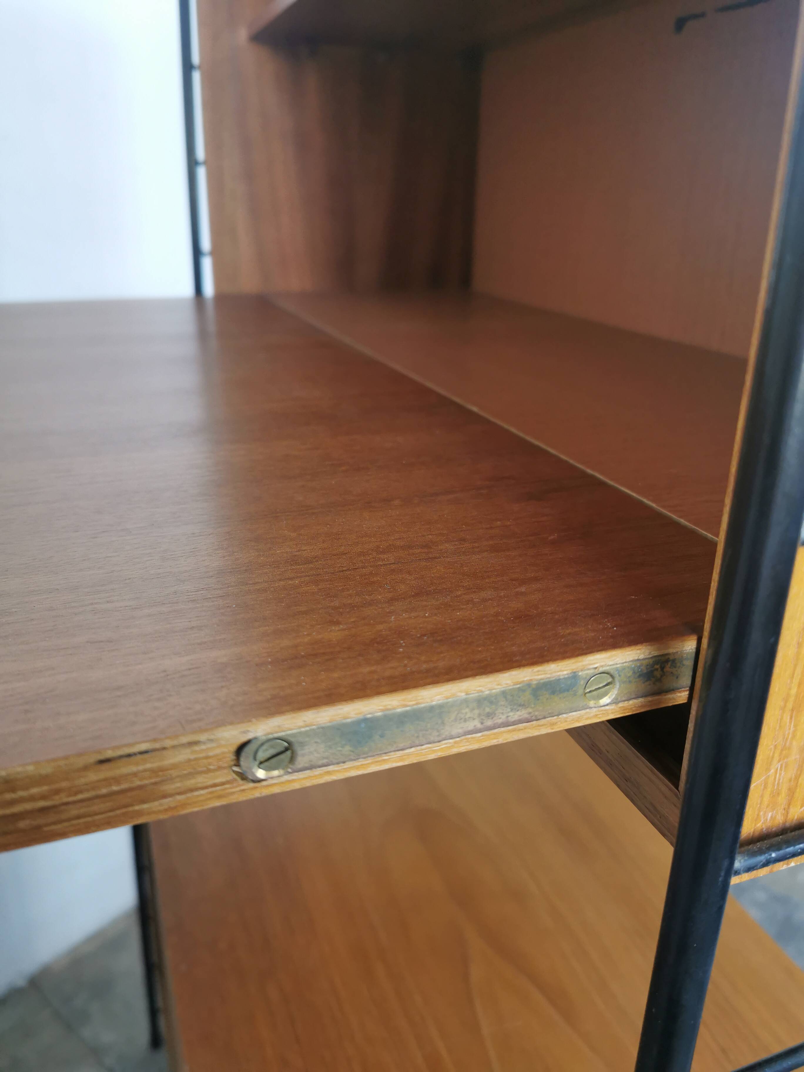 Scandinavian-style modular shelf, bookcase