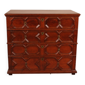 Commode Jacobean En Chêne