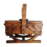 Little sewing worker