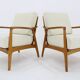 1970s Pair of Restored Armchairs by Drevotvar, Czechoslovakia