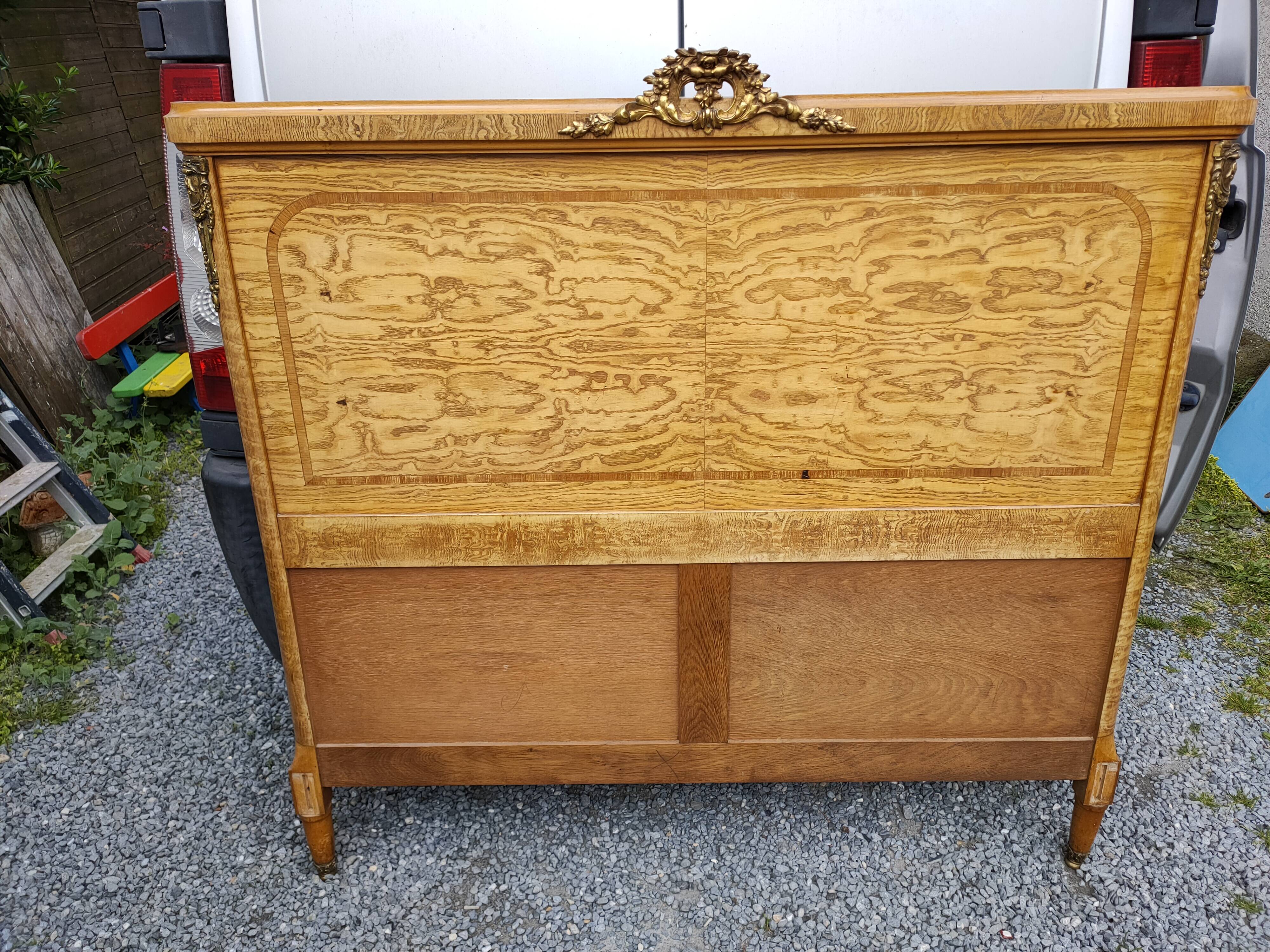 Antique style headboard