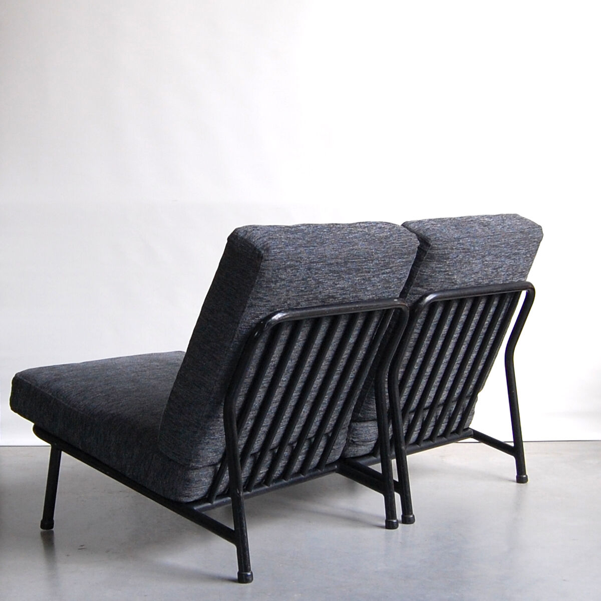 Pair of modern armchairs 013 by Alf Svensson for Dux 1950s