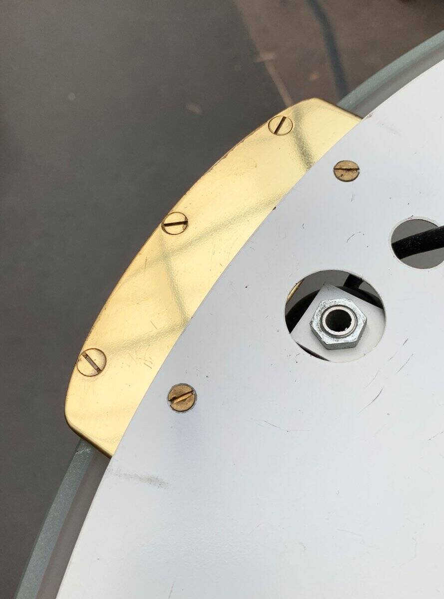 Postmodern vintage glass wall light by Metalarte, 1980s.