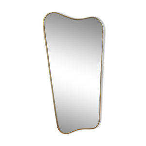 Miroir irrégulier organique - laiton