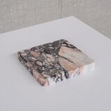 Marble italian mid-century platter or coaster