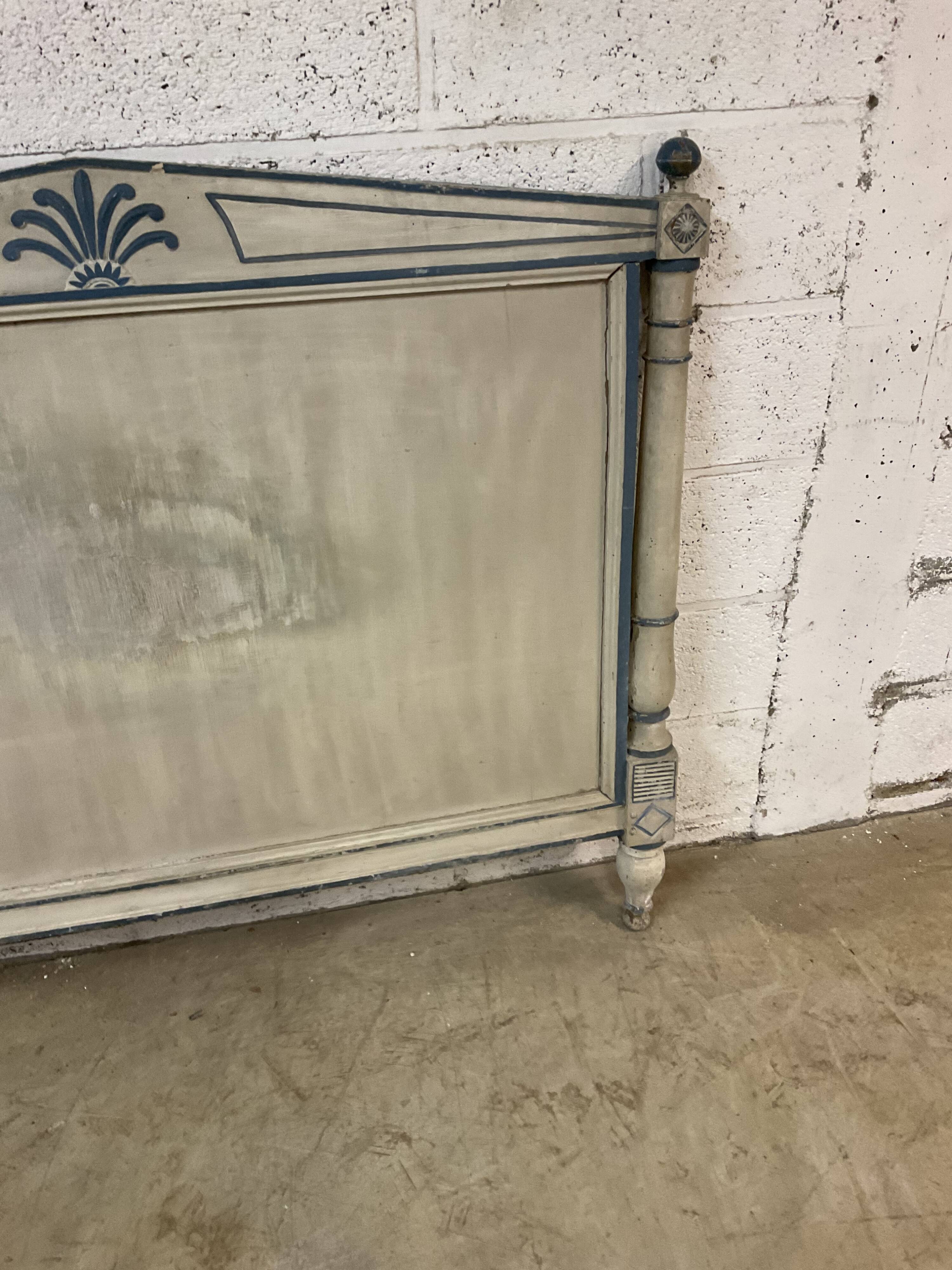 Directoire period headboard