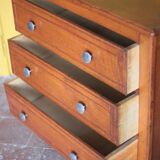 Wooden chest of drawers with 3 drawers, storage furniture, antique furniture, Art Deco.