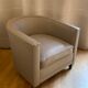 Fauteuil modèle Normandie Philippe Hurel taupe