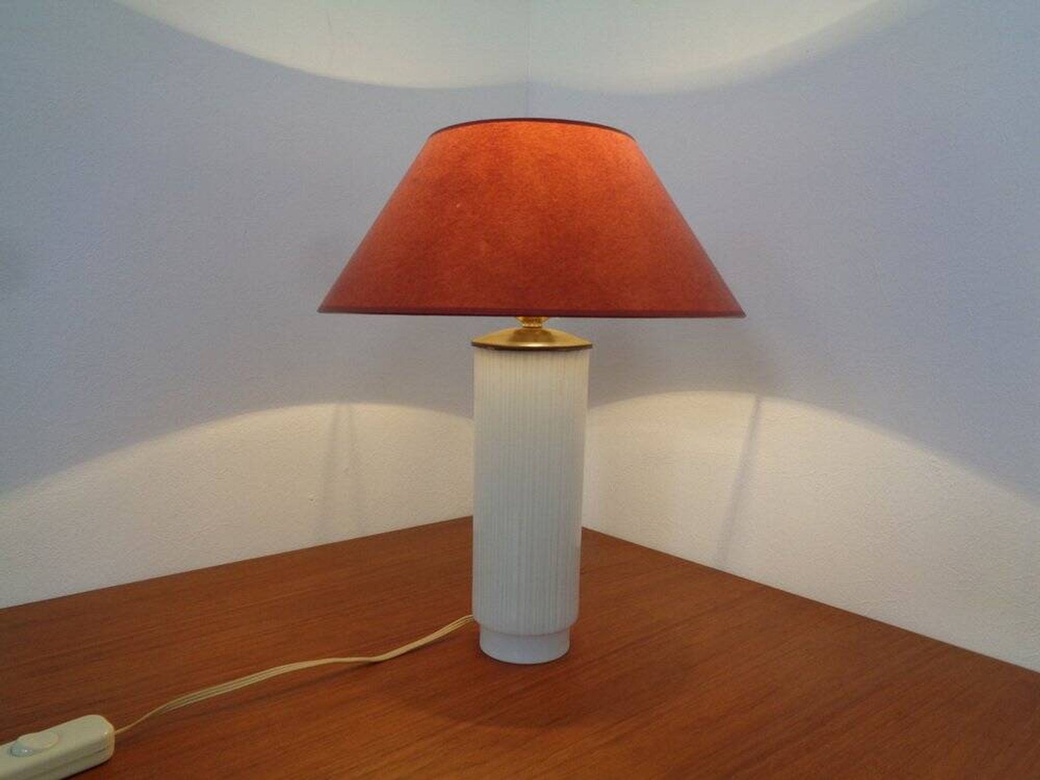 Porcelain table lamp from Rosenthal, Germany, 1960s.