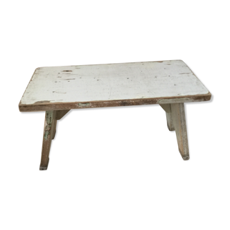 Banc repose pied vintage