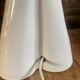 vintage ceramic and opaline hand lamp