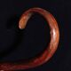 Double Art Nouveau Coat Hook in Bent Wood from Thonet