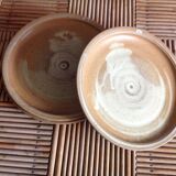 Set of 4 plates in sandis