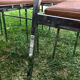 Chaises skaï et chrome