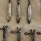12 rib sleeves. Solid silver-filled handles. France